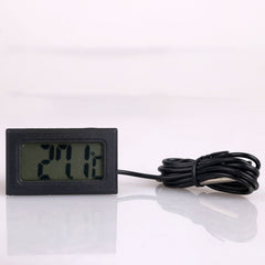 Mini Digital LCD Thermometer Sensor TPM-10, Freezer, Refrigerator, Aquarium Thermometer Embedded