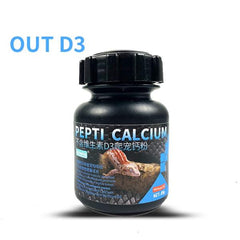 Knowing Reptile Calcium Powder with D3 and without D3 85g