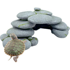Simulation Cobblestone Reptile and Aquarium Hideout Cave