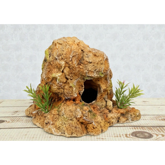 Turtle Hide Cave & Basking Platform - Models DB-022 – Reptiles, Turtles & Snake Hideout