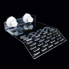 Turtle Floating Platform, Turtle Basking Platform Stand, Acrylic Terrace Turtle Bask Terrace Island Floating Basking Platform, Climb Terrarium Aquarium Tank 3 Sizes