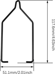 Reptile Dual Lamp Holder Lamp Shade Fixture Clamp Accessories