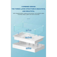 YEE Turtle Ecological Tank Detachable Split Tank 60x36.5x26cm