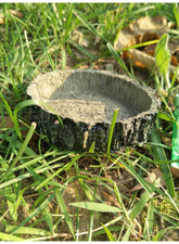 Reptile Vivarium Feeding Pan Turtle Horned Frog Water Food Bowl