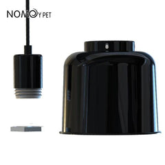 B&K Nomoypet Removeable Lamp Shades Holder for Reptiles Deep Dome 5.5 and 8.5Inch