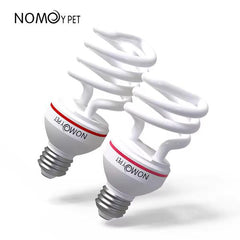 NOMOYPET ND-38 UVB 15.0 Reptile Lamp 13W / 26W – High Output UVB Calcium Supplement Bulb for Reptiles & Amphibians