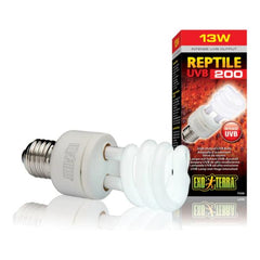 Exo Terra Reptile UVB 200 High Output Compact Lamp – 13W / 25W