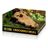 Exo Terra Crocodile Skull – Realistic Reptile Terrarium Hide & Decoration