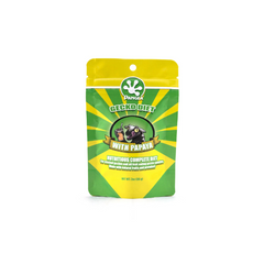 Pangea Papaya Complete Gecko Diet 56g, Small Reptile Feeding Dish Bowl, White Ceramic Reptile Food Bowl NFF-49 - COMBO