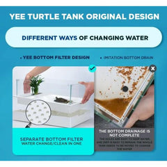 YEE Turtle Ecological Tank Detachable Split Tank  60x36.5x26cm