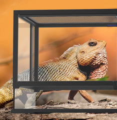 Nomoypet Reptile Glass Terrarium 2 Sizes