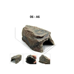 Reptile Hides and Caves Habitats Aquarium Decoration for Lizard Geckos Snake Spiders Frogs Turtle