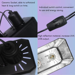 NOMOY Double Lamp Holder LARGE - NJ-34
