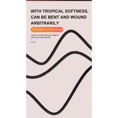 Reptile Bottom Heating Black Long Heat Cable for Terrarium 50W/90W