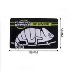 NOMOYPET New UV Test Card Sensor for Reptile