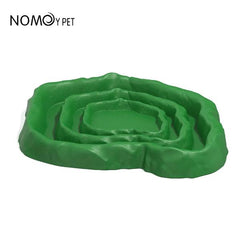 B&K Nomoypet Imitation Rock Green and Grey Water Bowl Dish (3 Sizes)
