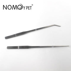 Stainless Steel Bent Feeding Tweezer – NZ-11 – 27 CM