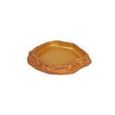 Nomoy NS-12 Reptile Feeding & Water Bowl Natural Rock Style Dish 20.5×17.5×3CM