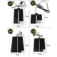 Reptile Heating Pad with Temperature Control, 5W/ 7W/ 14W/ 20W/ 28W/ 35W/45W