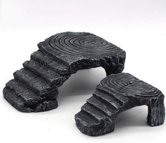 Aquarium Basking Platform Ramp, Turtle tank Doctor, Habitat, Landscape S 2.5x3.5x3.2cm/M 3.2x4.2x3.5cm