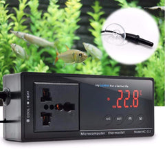 Digital LED Temperature Controller Thermostat Reptile Heater Cool Devices