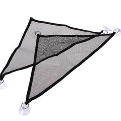 Reptile Hammock Lounger Resting Hanging Mesh Net  (Triangle, 34 x 34 x 34 CM, 2 Pack)