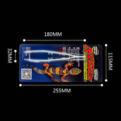 Reptiles Tweezer NZ-09 Blue Plastic