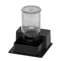 NW-65 Gecko Water Feeder Dish – Small & Large (Black / White)