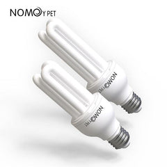 NOMOYPET Reptile Accessories 13W 23W UVB15.0 U-shaped Calcium Supplement Energy Saving Reptile Lamp
