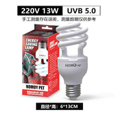 Reptile Tortoise Heating Light Bulb 13W/26W 220-240V UVB 5.0/10.0 Tropical Terrarium Lamp