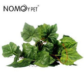 Nomoy Reptile Plants Decorations Terrarium Hanging Artificial Environmentally Non-Toxic Leaves