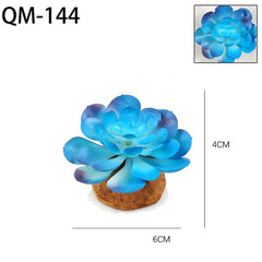 Reptile Terrarium Plants Amphibian Habitat Decor QM144 (6x4cm)