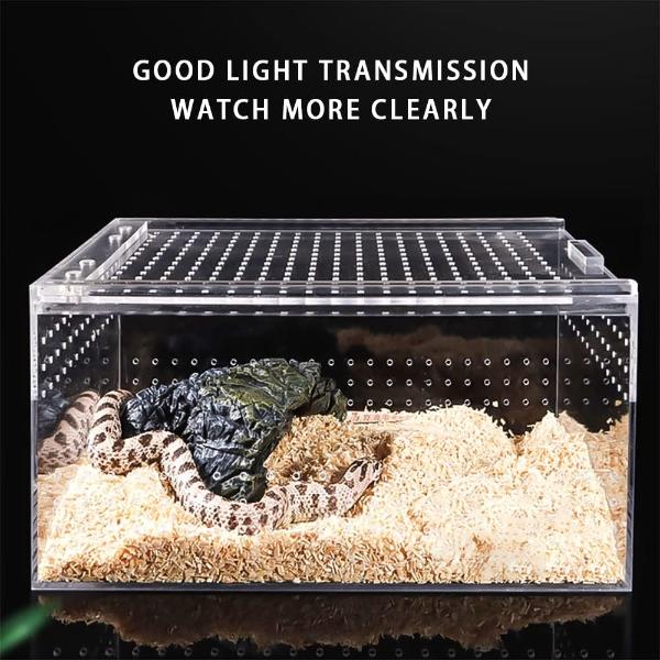Acrylic Breeding Box for Reptiles 30x20x15cm