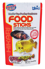 Hikari Tropical Food Sticks Diet for Arowana and Top Feeding Carnivorous Fish Food 57g (2 oz) and 250g (8.8 oz)