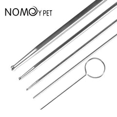 Snake Probe Kit 5 Pieces Round Ball Tip Professional Reptiles Snake Sexing Kit Probes Set