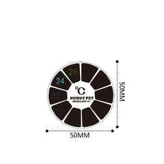 Nomoy Round / Stick Thermometer Sticker