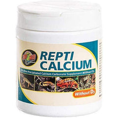 Zoo Med Reptile Calcium Without Vitamin D3, 8-Ounce