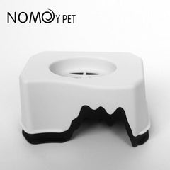 NOMOY Reptile Plastic Cave with Ceramic Bowl- 2 Colors