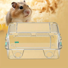 Modular Transparent Hamster Cage Set