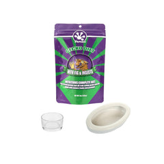 Pangea Fig & Insects Complete Gecko Diet - 228g – FREE Small Reptile Feeding Dish Bowl – FREE White Ceramic Reptile Food Bowl - COMBO