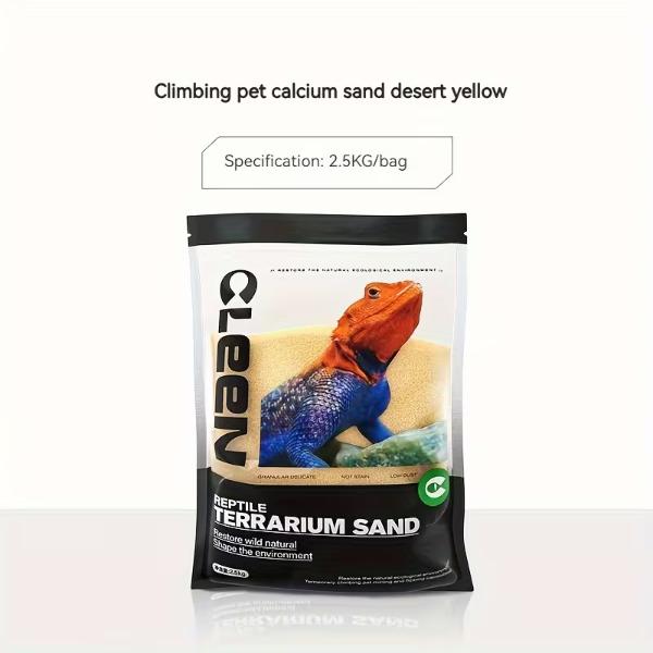 YEE – Reptile Calcium Sand 2.5kg (Desert Yellow / Warm White / Sunshine Orange)