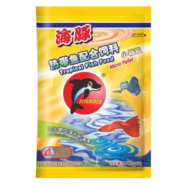 Porpoise Tropical Micro Pellet Fish Food 15g