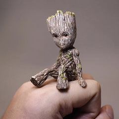 Groot Innovative Action for Collecting or Decorative Figures Balcony Plants Action Figure Desktop Decoration (6x4x2cm)