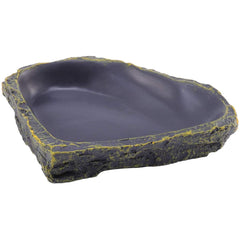 Reptile Food Dish Terrarium Water Bowl Food Feeding Plate NS-27