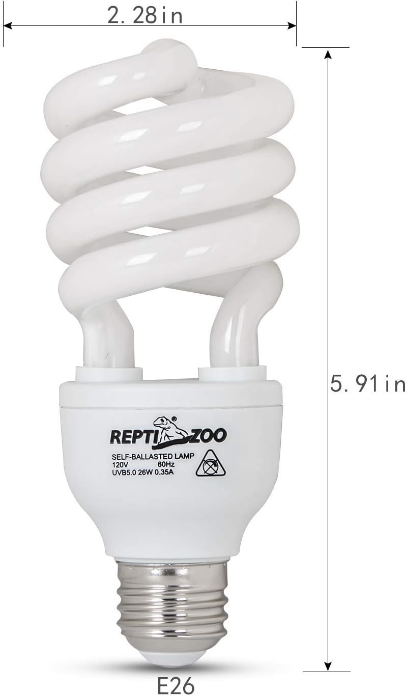 Reptizoo Tropical Fluorescent UVB Lamp 26W