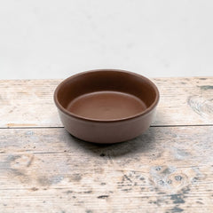 Reptile Feeding Dish Brown Color- 9.5x2.6cm