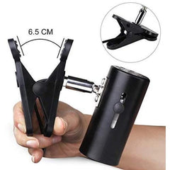 Short Lamp Holder Without Bulb - Black / White