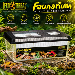 Exo Terra Faunarium Flat Large