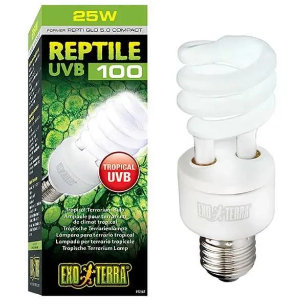 Exo Terra UVB 100 Tropical Compact Lamp – 13W & 25W