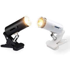Short Lamp Holder Without Bulb - Black / White